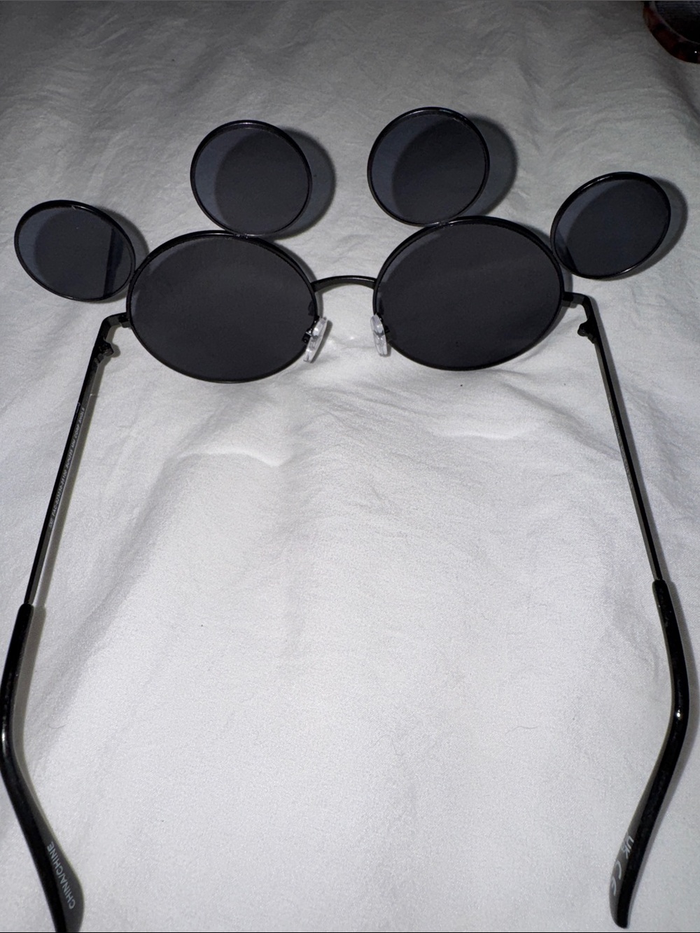 Disney Mickey Mouse Black Novelty Ear Sunglasses - Picture 2 of 2